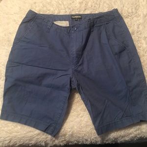 Express Men Navy Shorts
